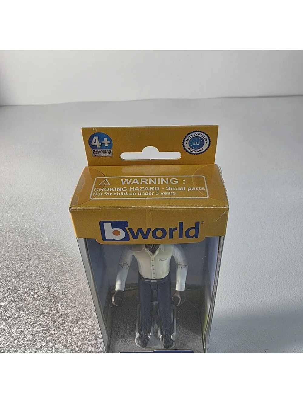 Bruder Man Dark Skin Dark Blue Jeans Toy Figure